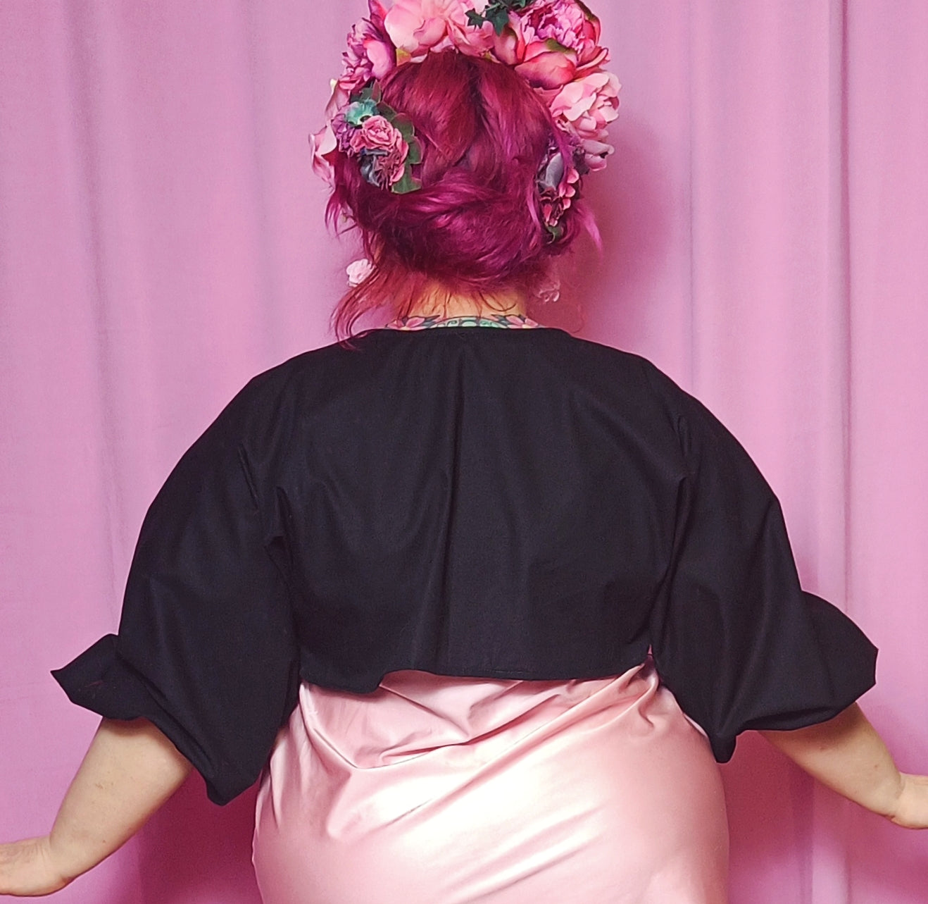 Valmistuote bolero koko L-XXL musta