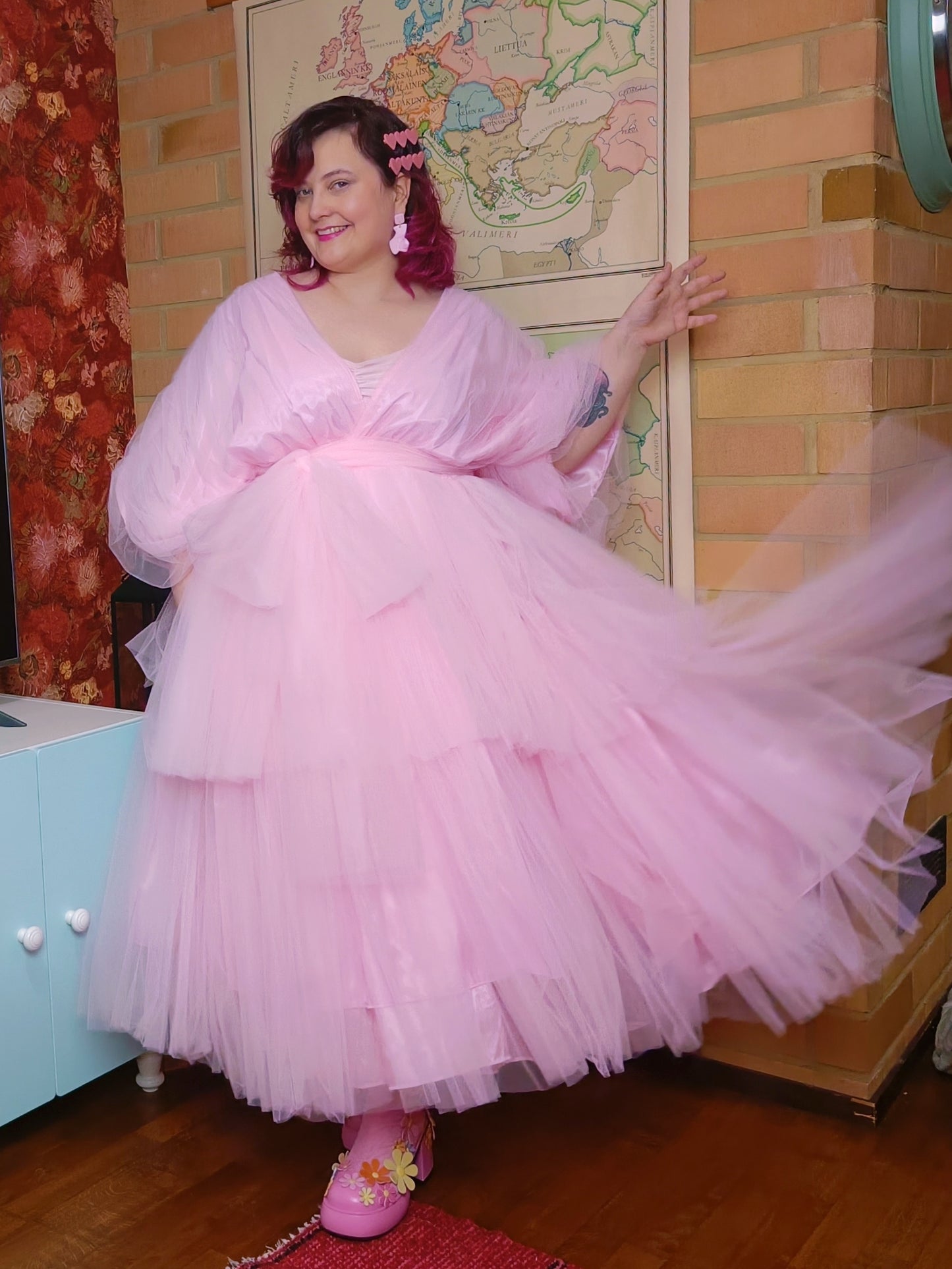 Tyllilyyli mekko koko 44/46