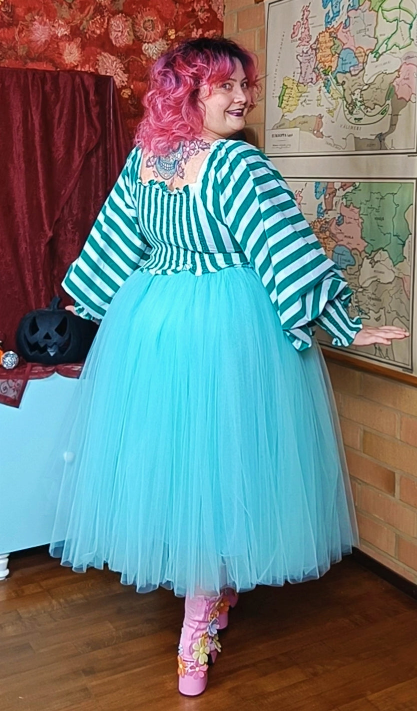 Smokkirypytetty pussihihainen pusero koko 3XL-5XL