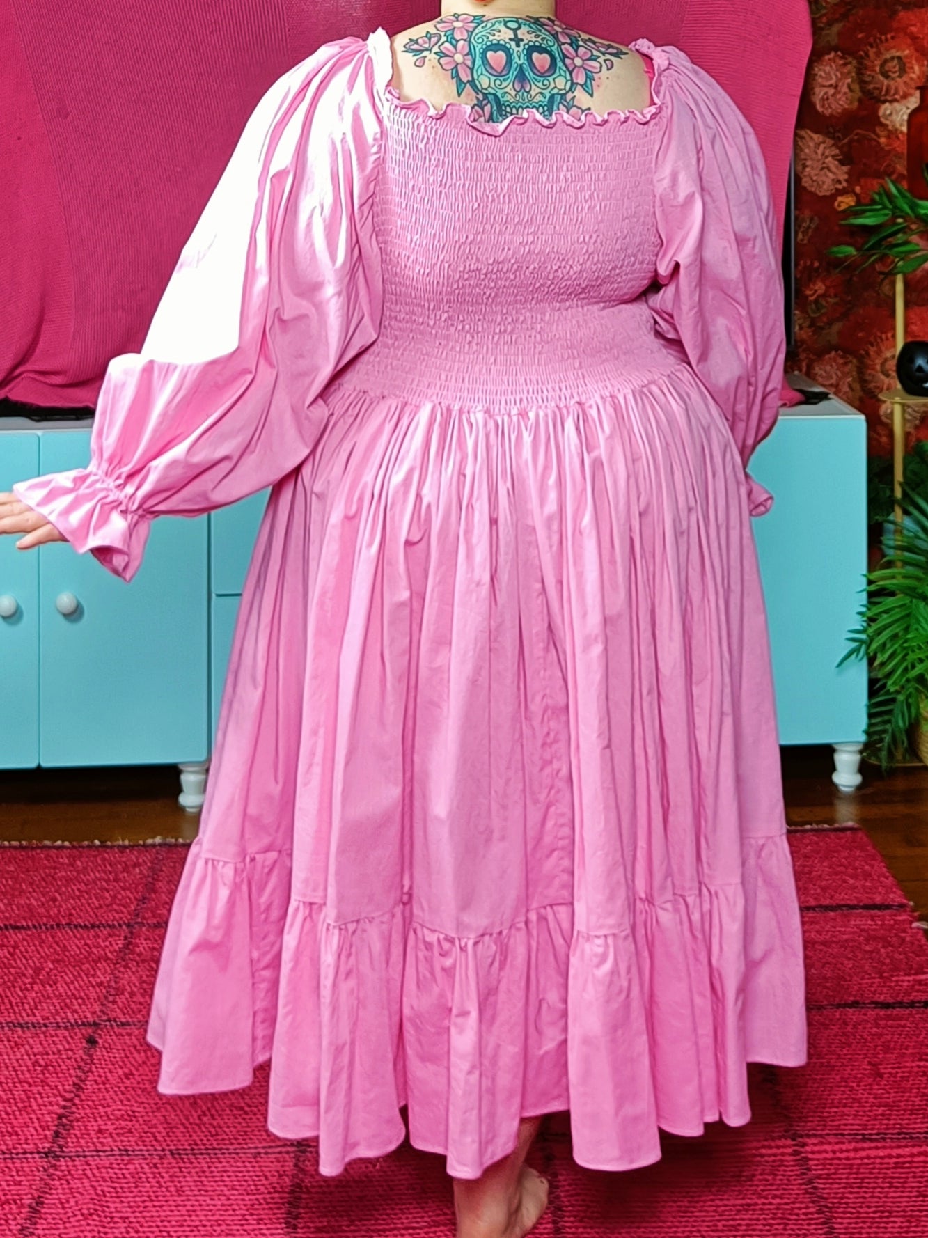 Heidi-mekko pitkällä hihalla koko 60/62