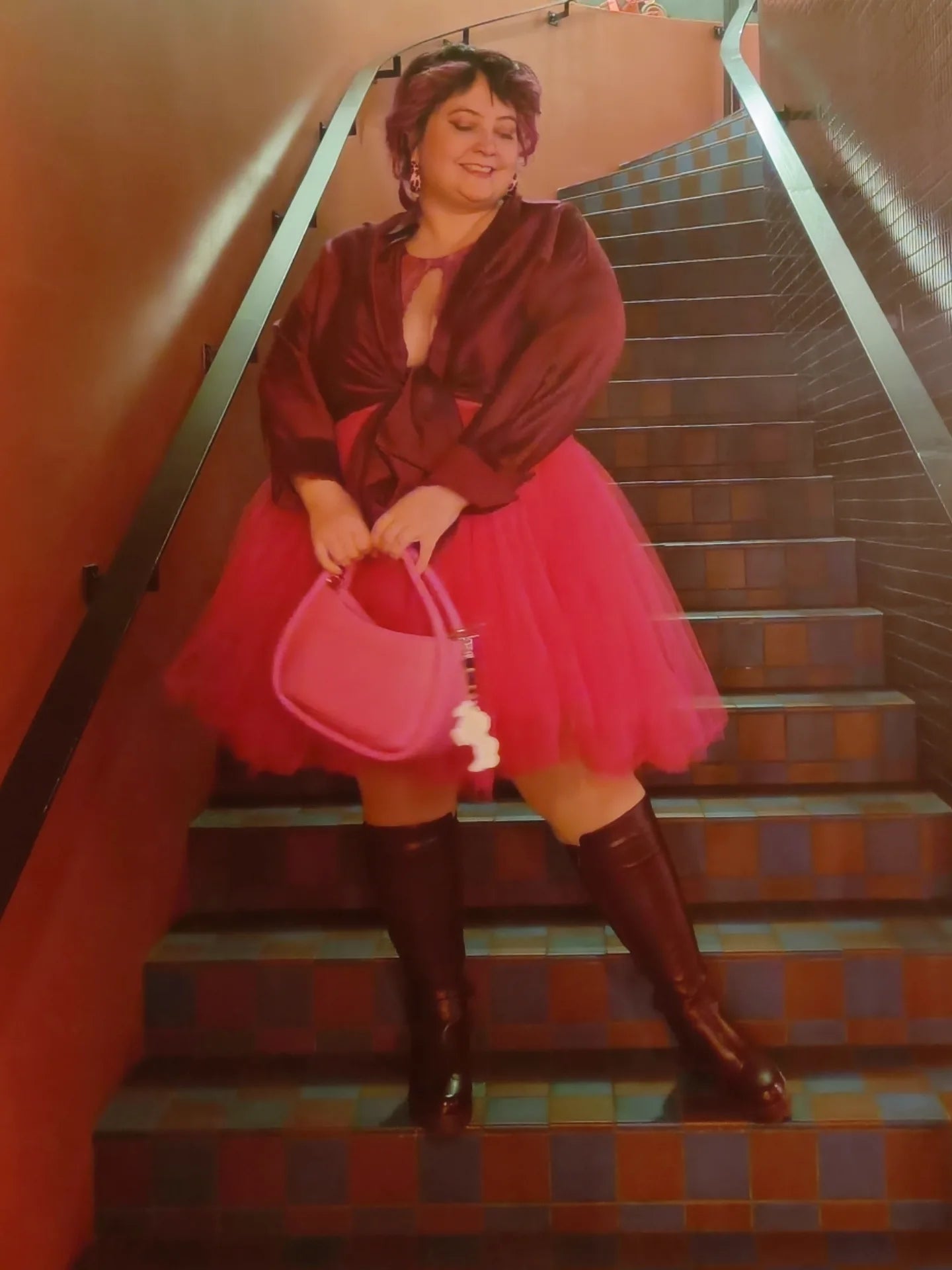 Aukeaa maaliskuussa Tuplatylli-hame valitse väri, pituus ja koko made for order