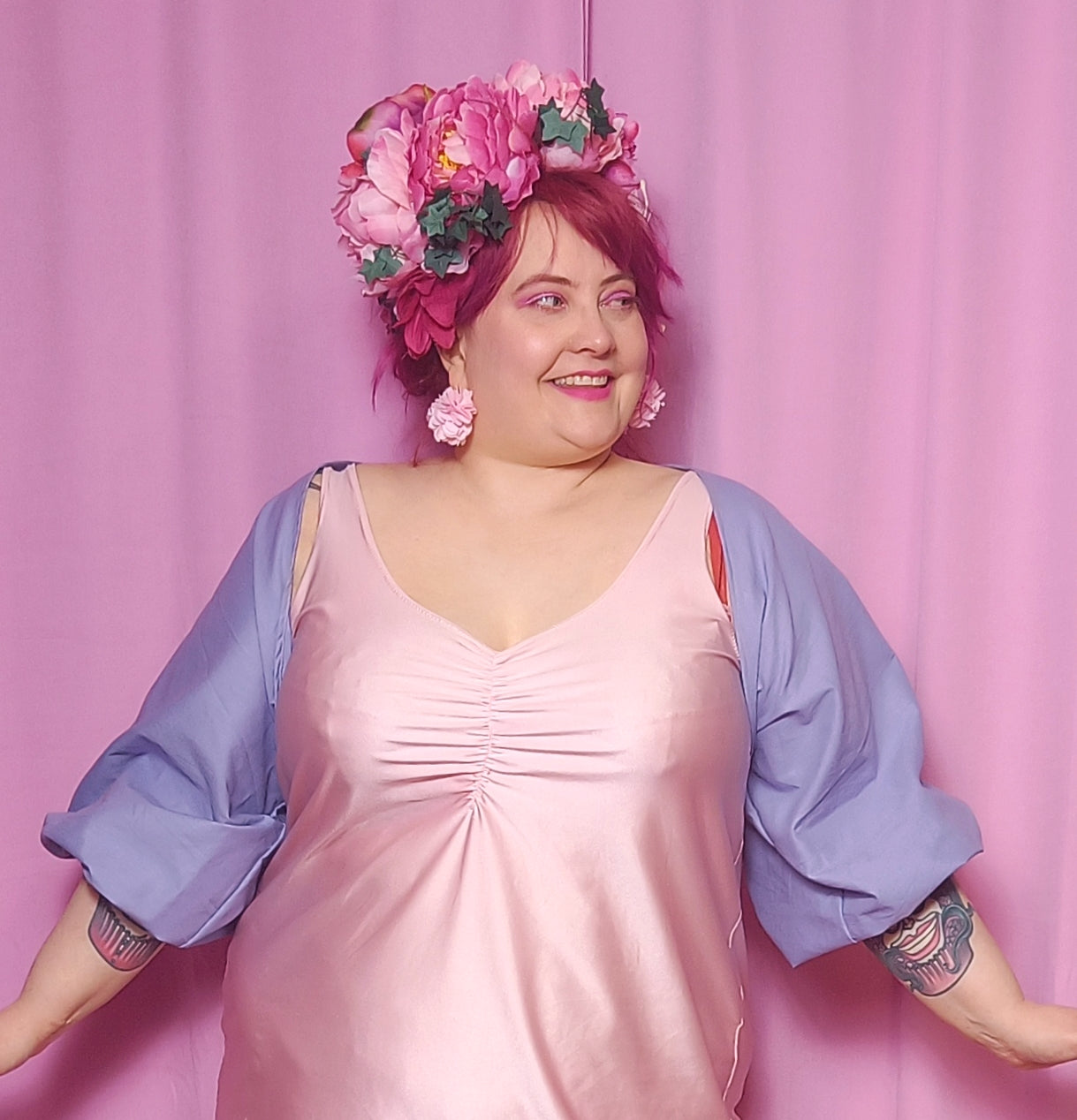Valmistuote bolero koko L-XXL laventeli