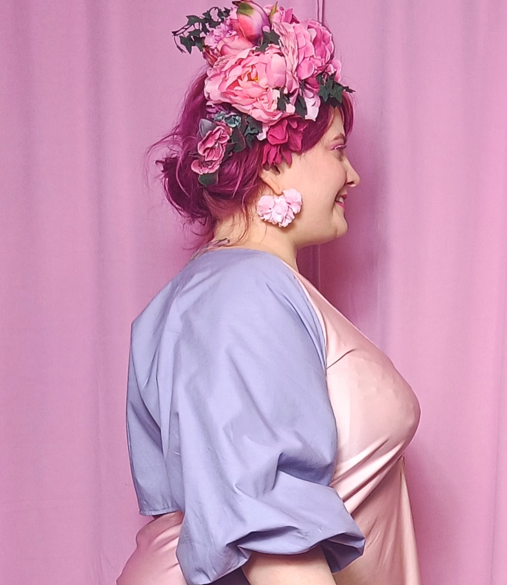 Valmistuote bolero koko L-XXL laventeli