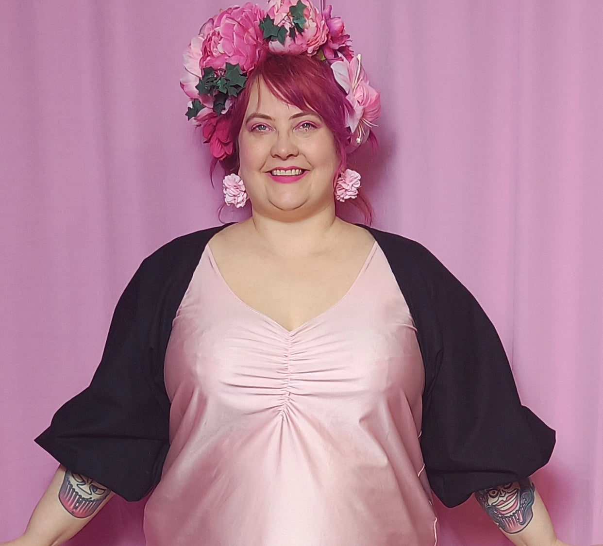 Valmistuote bolero koko L-XXL musta