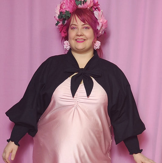 Valmisvaate Bonita-bolero 3Xl-5xl musta